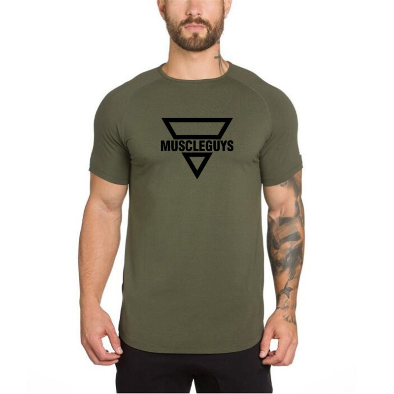 Áo Thun Thể Thao Tay Ngắn Thời Trang Mùa Hè Cho Nam