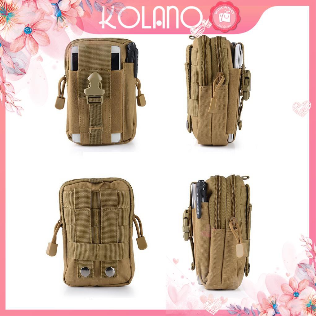 [Tặng Móc Điện Thoại iRing] Túi Đựng Điện Thoại Nam Nữ KOLANO Chạy Bộ Du Lịch Đa Năng Nhiều Ngăn EDC FB-001029