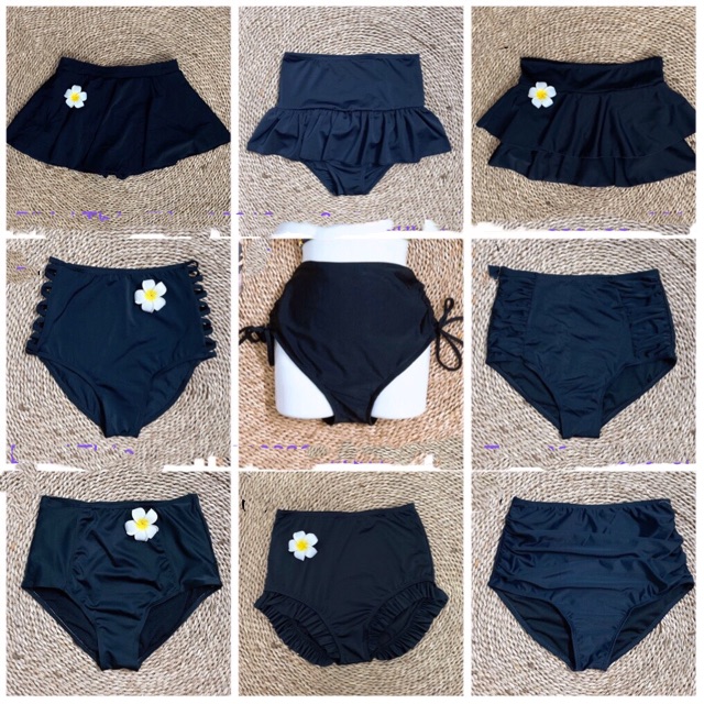 Quần Bơi/ Quần Tập/ Thể Thao Màu Đen Lẻ Bikini Nữ | BigBuy360 - bigbuy360.vn