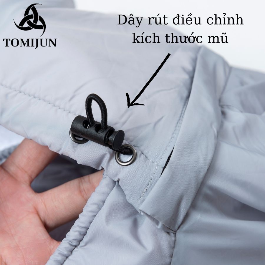 Áo khoác nam nữ, áo dù gió lót lông cừu TOMIJUN Chống nước, chống mưa, cản gió, lót lông mềm mịn, giữ ấm tối đa - AOGIO2