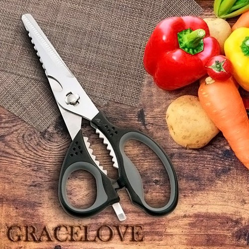 Kéo nhà bếp cao cấp 6 chức năng (mẫu mới) NHẬT BẢN