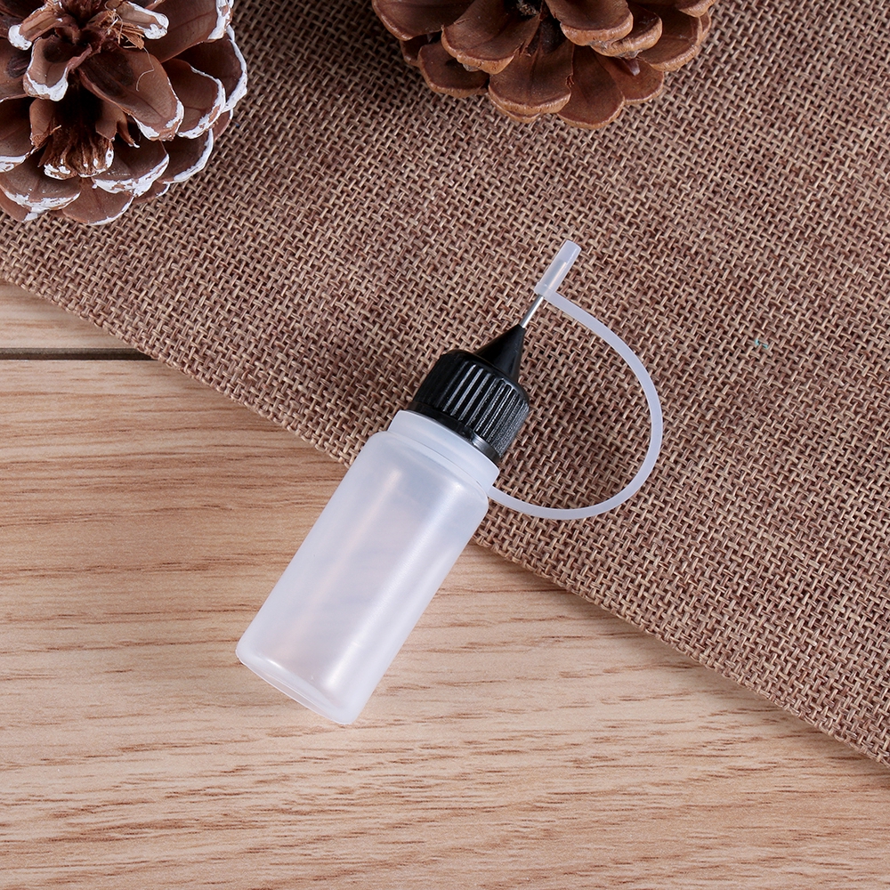 Bộ 5 bình rỗng bằng nhựa có thể tái sử dụng dùng để làm sổ lưu niệm thủ công