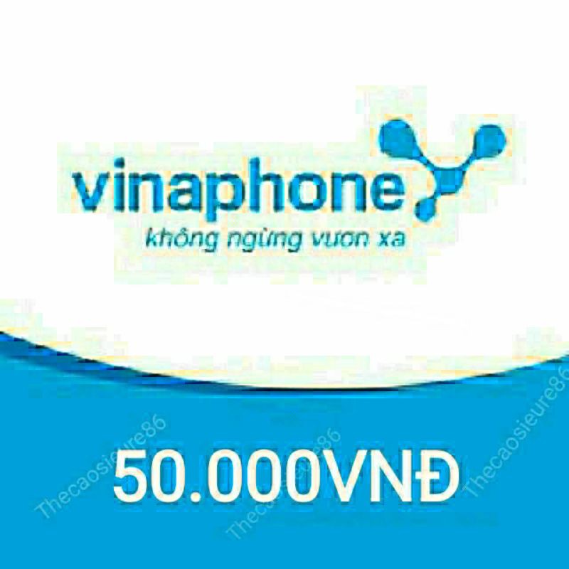 Thẻ Vinaphone 50k