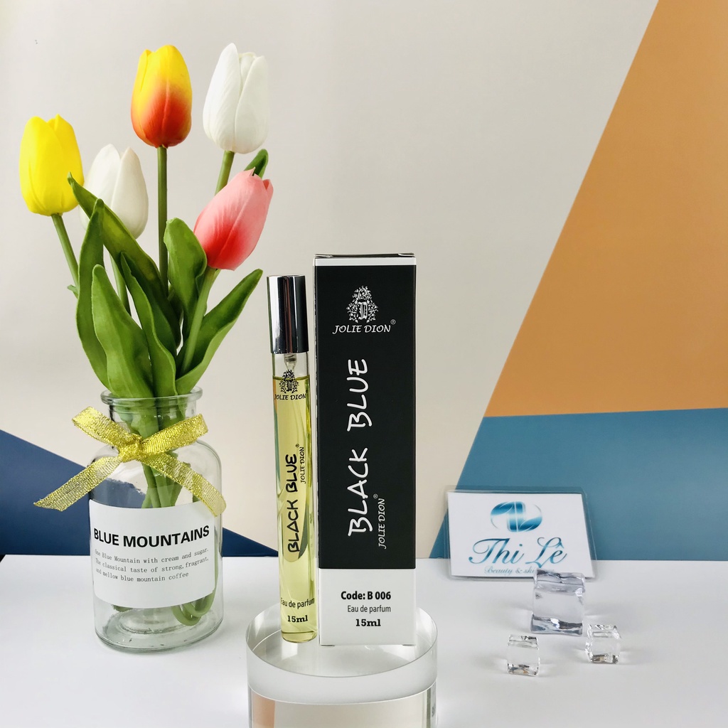 Nước hoa nam chính hãng thơm lâu,hương gỗ - Singapore Black Blue - Jolie Dion  1ml - 5ml