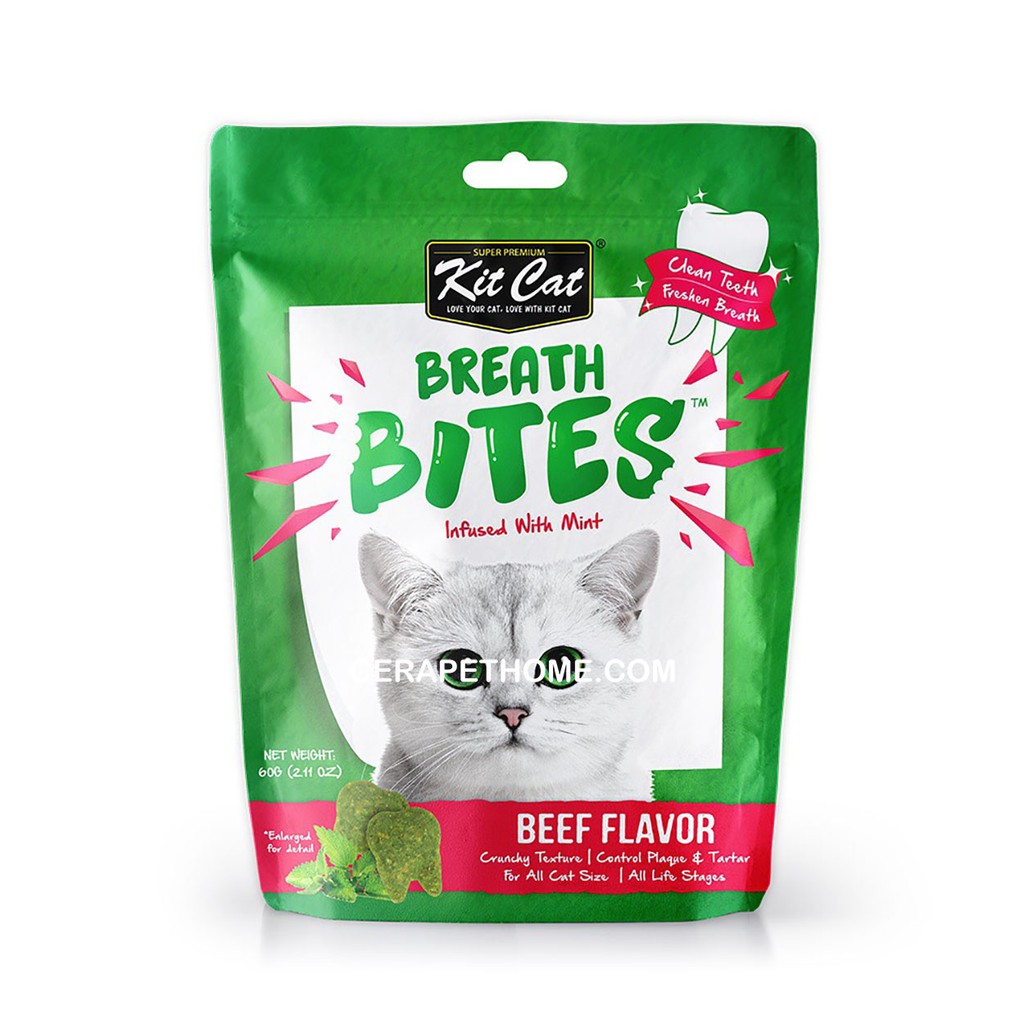 Snack Cho Mèo Breath Bites 60gr