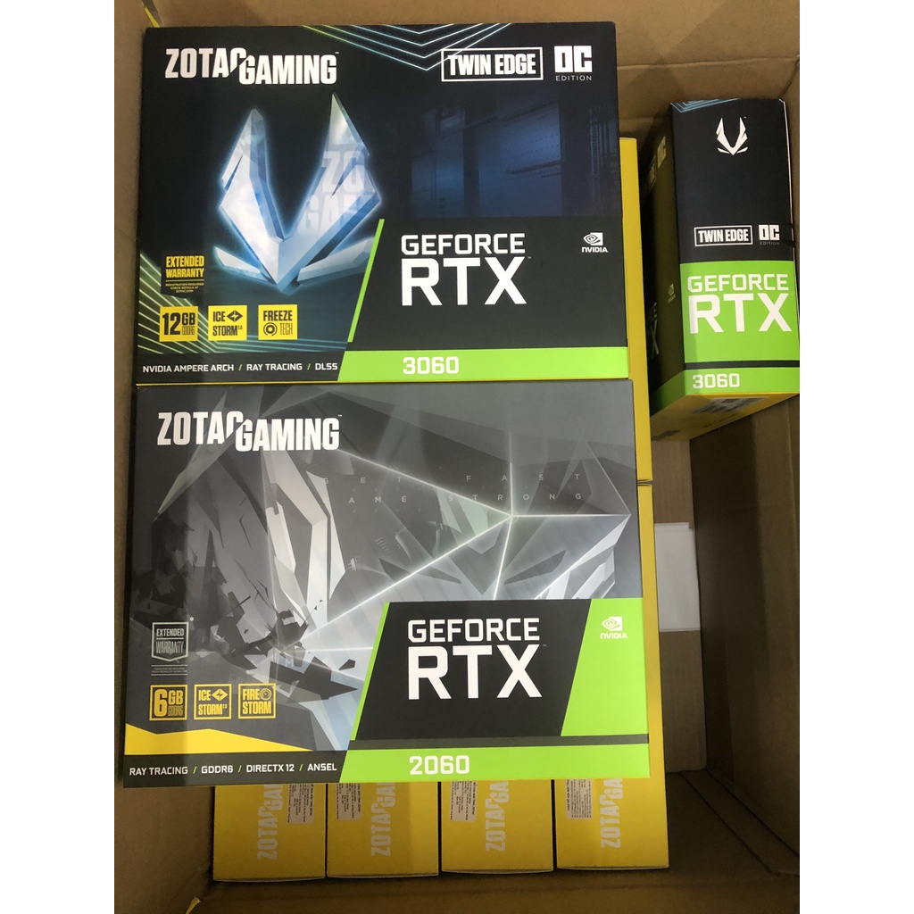 Card màn hình Zotac RTX2060 (6GB GDDR6, 192-bit) NEW