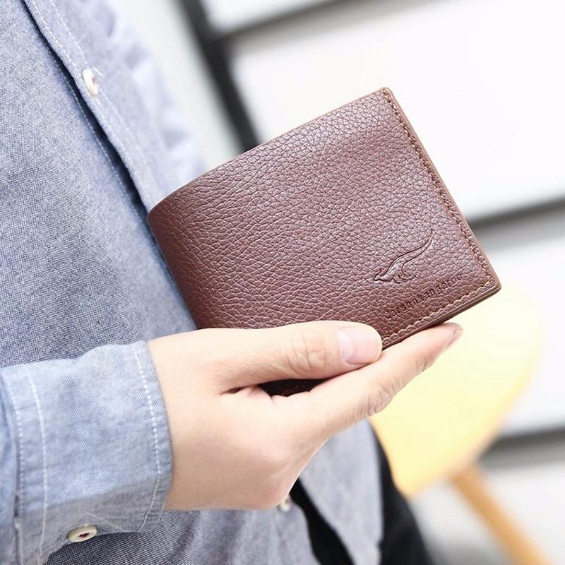 Ví nam dạng gập thời trang công sở