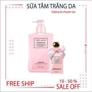 💚FREE SHIP💚 SỮA TẮM TRẮNG_ TẨY TẾ BÀO CHẾT HỒNG WEILAIYA CHÍNH HÃNG