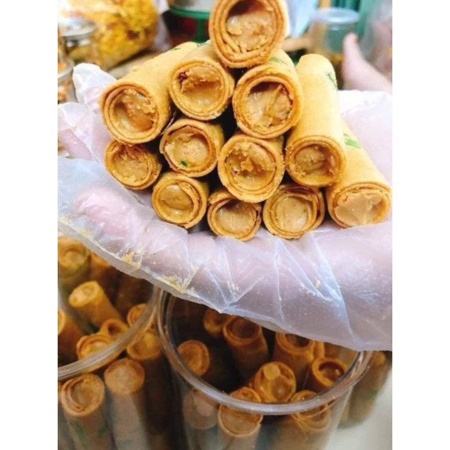 BÁNH ỐNG NGÒ SẦU RIÊNG SIÊU LÒNG 400G