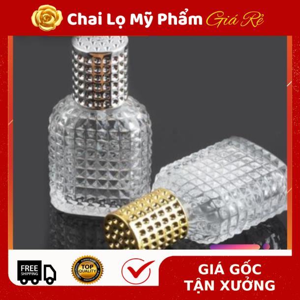 [RẺ VÔ ĐỊCH] Lọ chiết nước hoa gai 30ml,50ml valentino đựng dầu thơm , phụ kiện du lịch