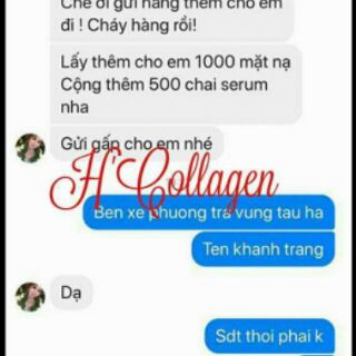 Mask collagen vàng 24k hồng sâm