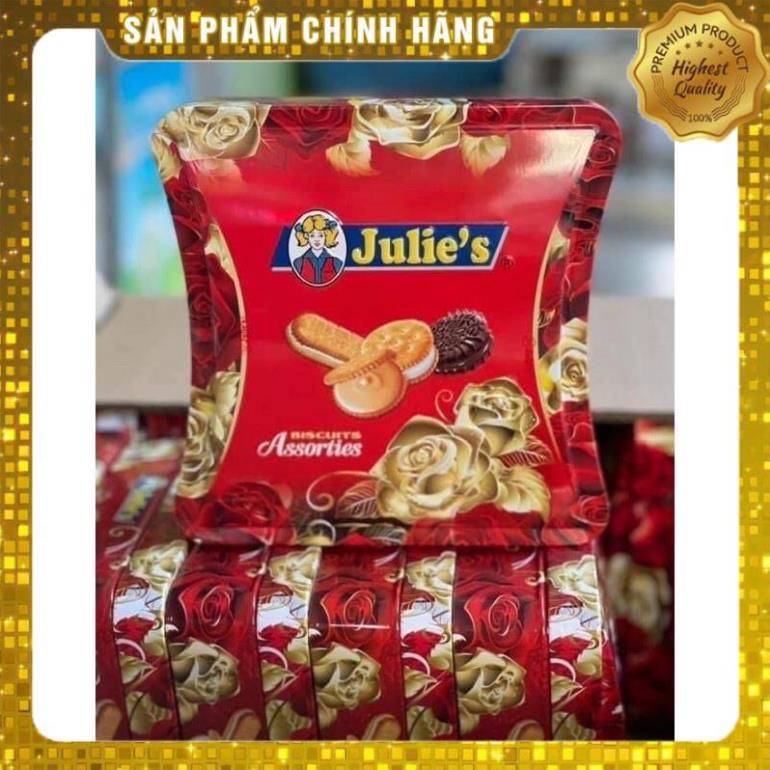 Xả lỗ - [ XSale sôc  ] Bánh Quy Bơ Tổng Hợp Julie's Malaysia 204g