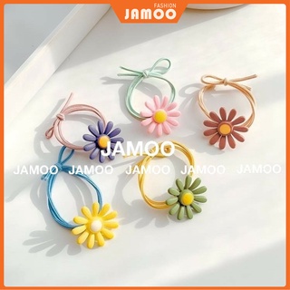 Dây cột tóc hoa cúc nhiều màu Jamoo