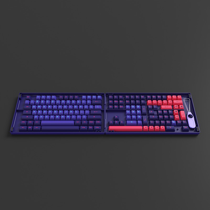 [Mã ELHAMS5 giảm 6% đơn 300K] Set keycap AKKO NEON (PBT Double-Shot/ASA profile/158 nút)