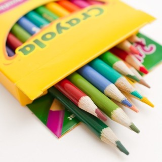 Bút chì 24 màu dạng dài Crayola