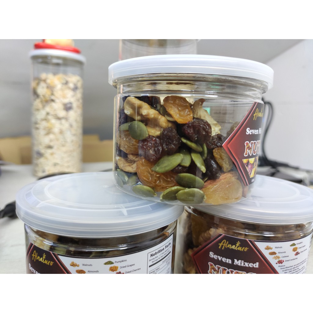 Hỗn hợp 7 loại hạt ăn vặt văn phòng Seven Mixed Nuts thương hiệu Alnaturo cao cấp 150gr | BigBuy360 - bigbuy360.vn