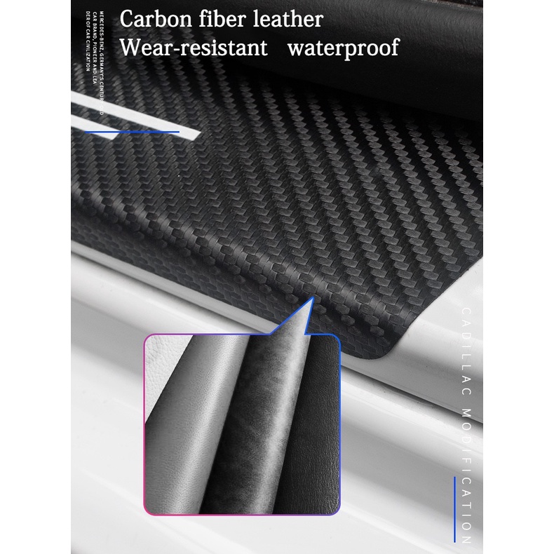 Set 4 Miếng Dán Trang Trí Cửa Xe Hơi Mini Cooper S JCW R55 R56 R50 R53 R60 F55 F56 Countryman