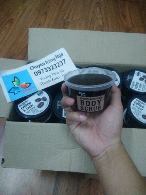 Tẩy da chết cafe body oganic | BigBuy360 - bigbuy360.vn