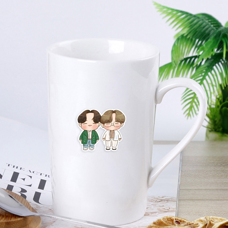 Margot Set 77 tờ nhãn dán họa tiết nhóm nhạc Bts 2021 đáng yêu