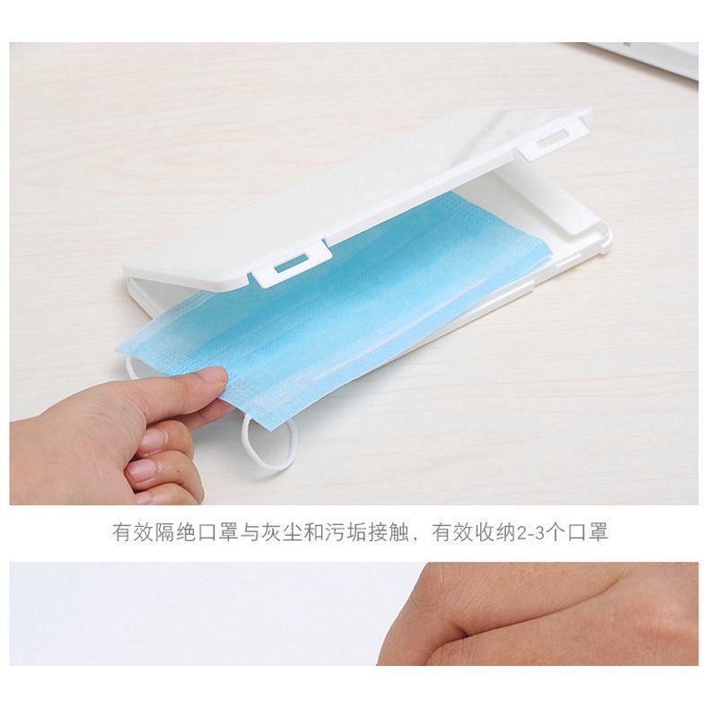 Hộp Đựng Khẩu Trang Chống Bụi Bằng Nhựa