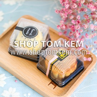 Hộp nhựa đế đen bánh trung thu 100gr