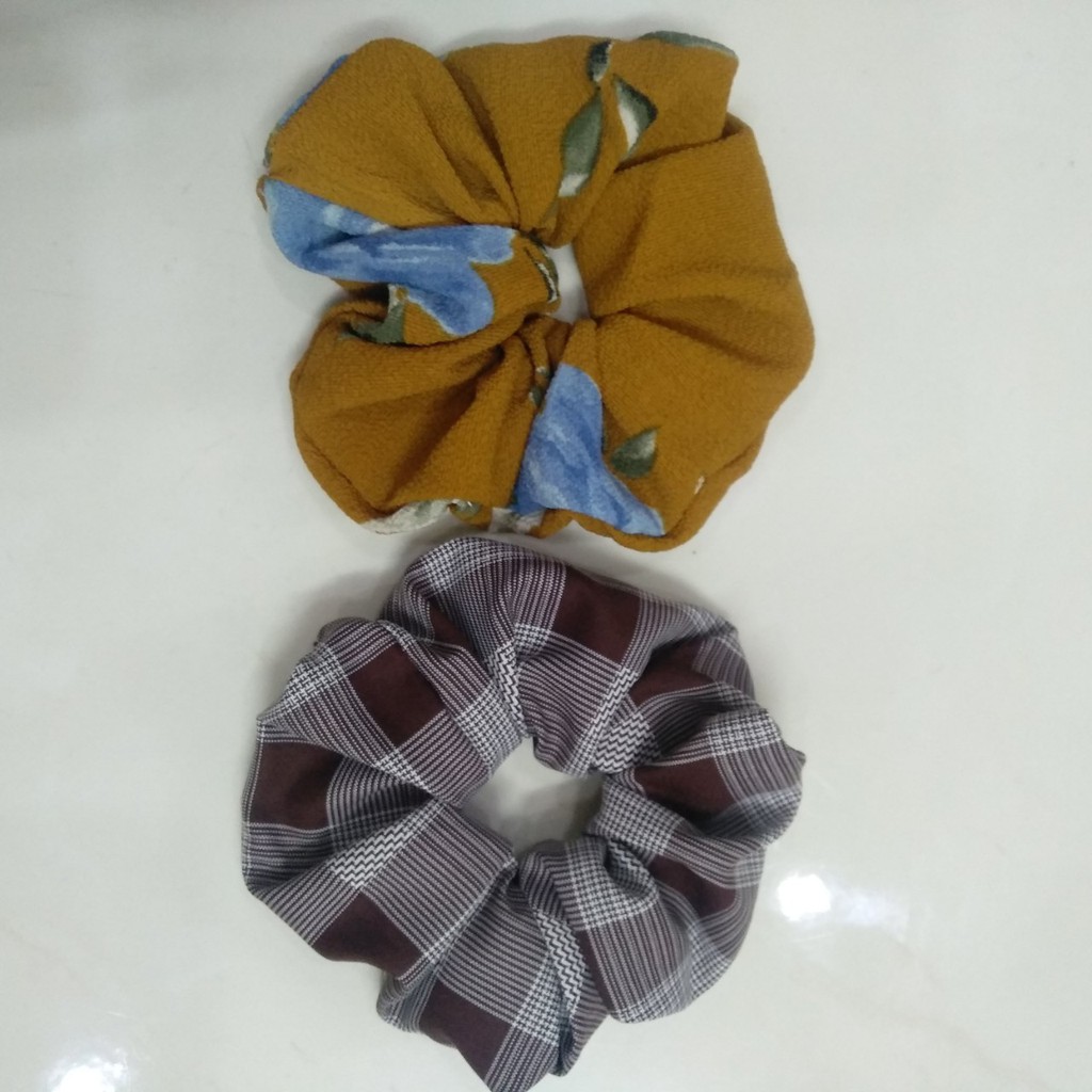 Dây vải cột tóc nhiều họa tiết nhà làm siêu rẻ