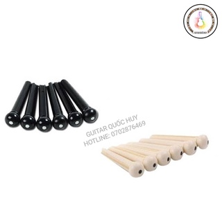 Chốt nhựa giữ dây đàn Guitar Acoustic