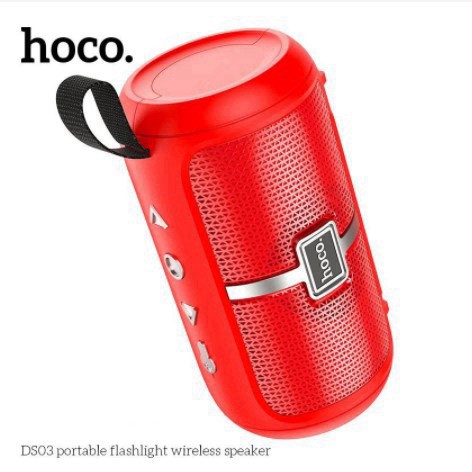 BOB18 xịn🌟Loa Nghe Nhạc Bluetooth Hoco DS03 V5.0 - Nghe USB, TF, AUX, Tích Hợp đèn pin Mini BẢO HÀNH 12 THÁNG 33