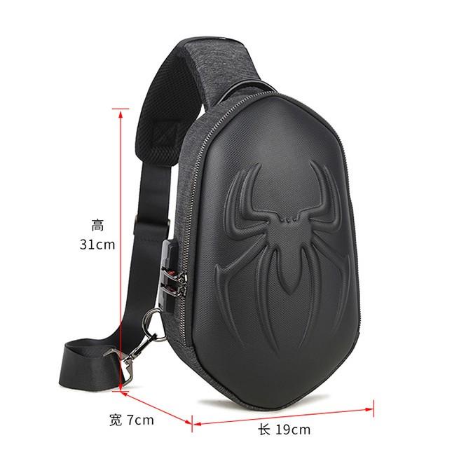 Túi Đeo Chéo Nhền Nhện Cao Cấp Đa Năng Chống Nước Chống Trộm