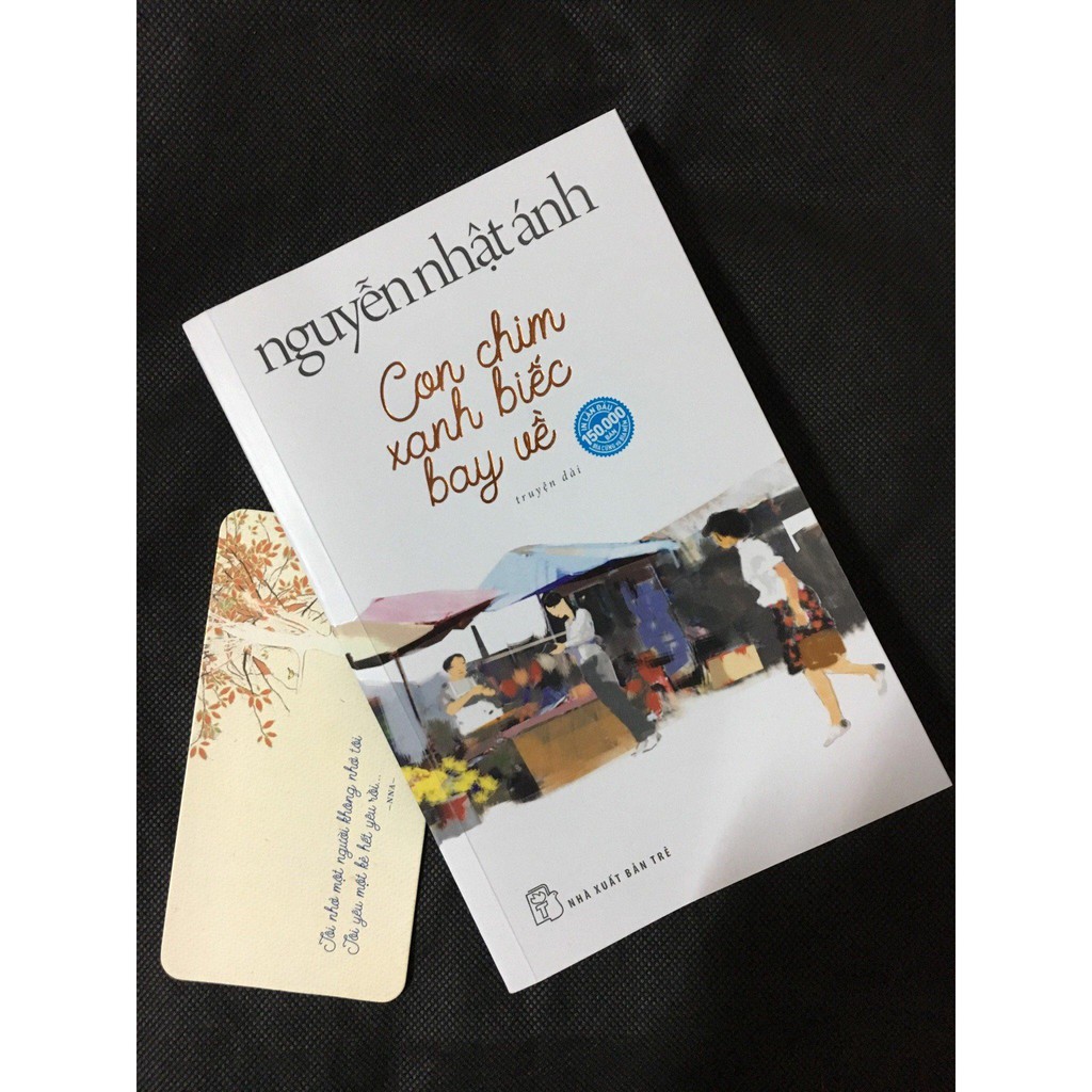 Sách - Con Chim Xanh Biếc Bay Về - Bìa Mềm - Tặng Kèm 6 Postcard- Nguyễn Nhật Ánh