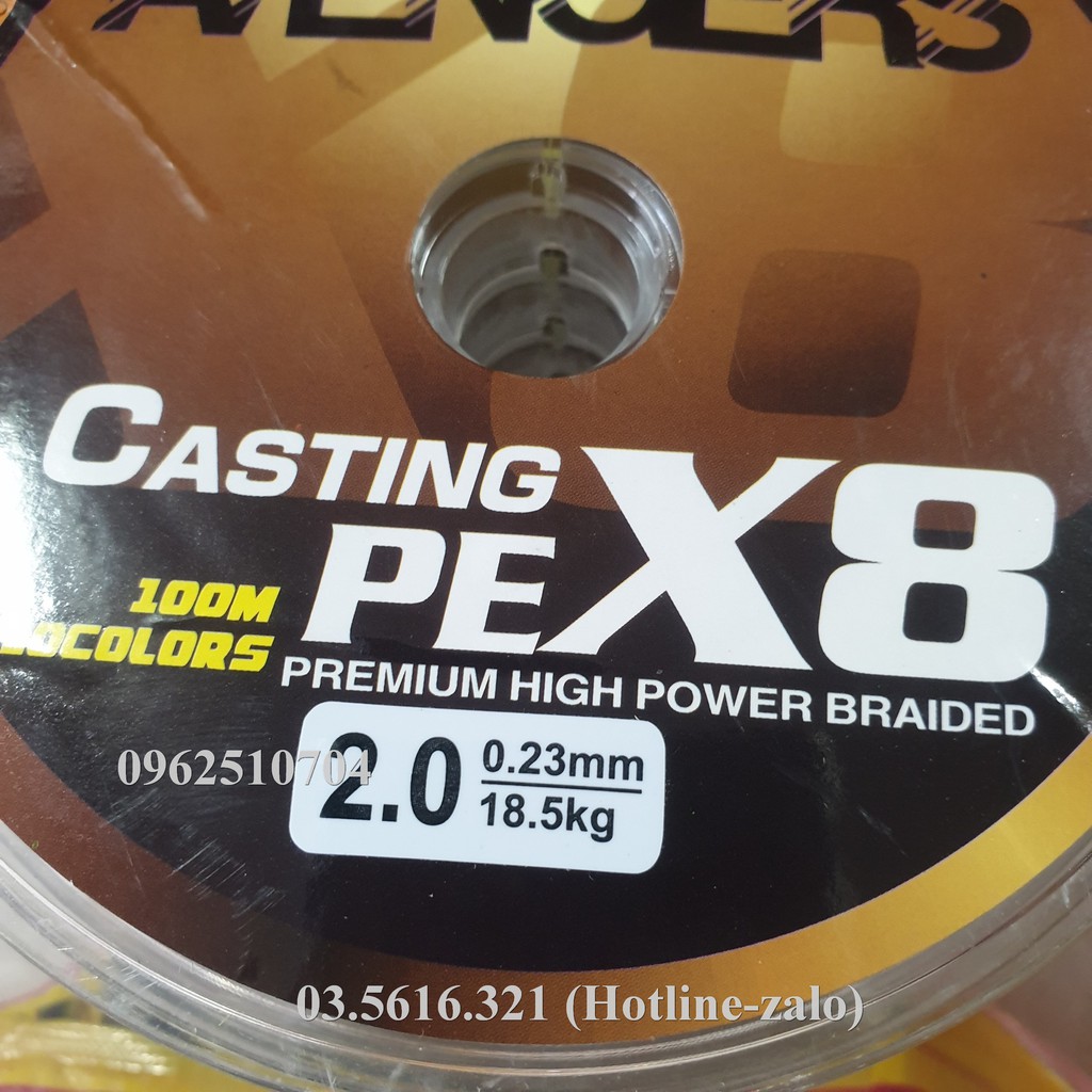 Dây Dù X8 Casting Pe Size 2 Cao Cấp