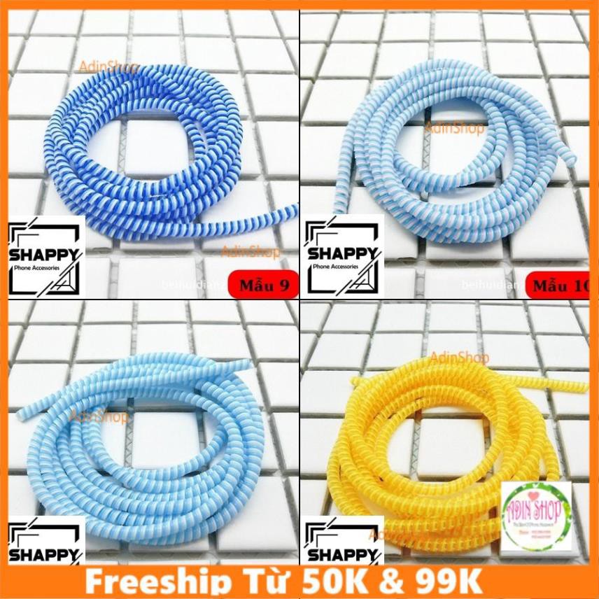 Dây Quấn 2 Màu  - Bảo Vệ Dây Cáp Sạc Tròn