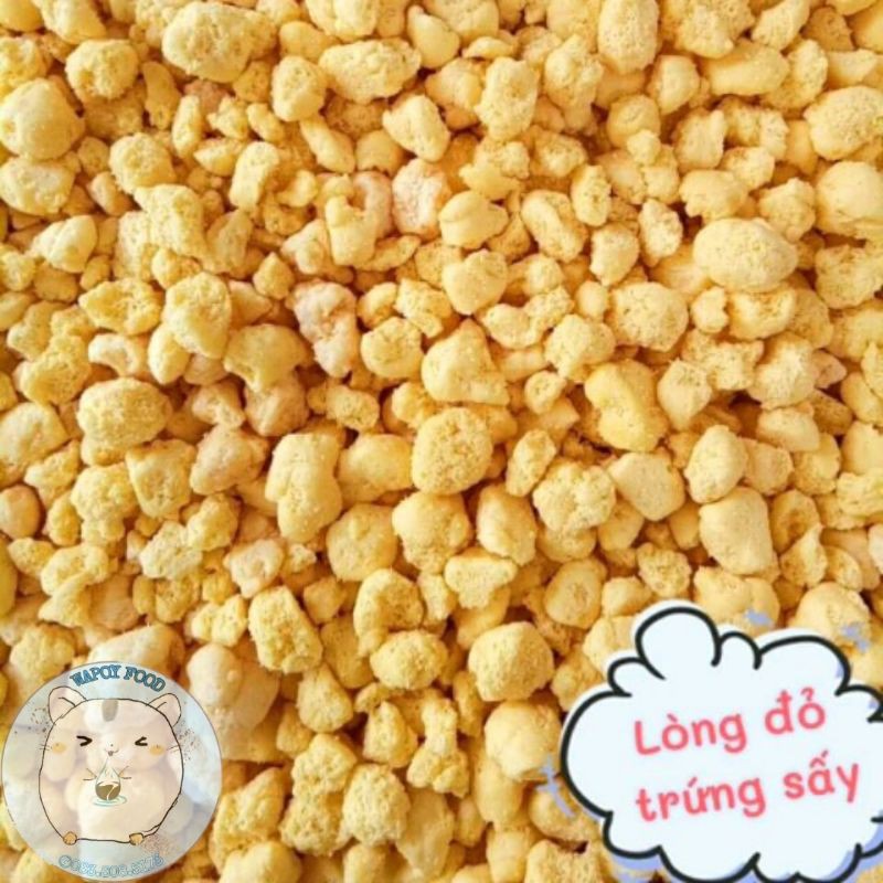 Lòng đỏ trứng gà sấy cho Hamster
