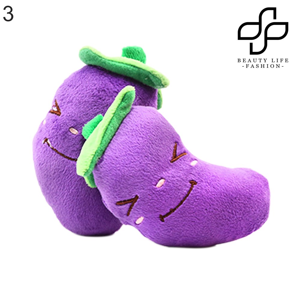 Đồ chơi cà rốt nhồi bông có âm thanh dễ thương cho thú cưng