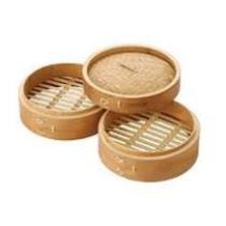Tre tự nhiên- Tre VN- Xửng Hấp Bánh Bao Bằng Tre 1 tầng size 15.20.2530cm  Nhỏ Gọn Tiện Dụng -Xưởng SX -Mây tre đan việt