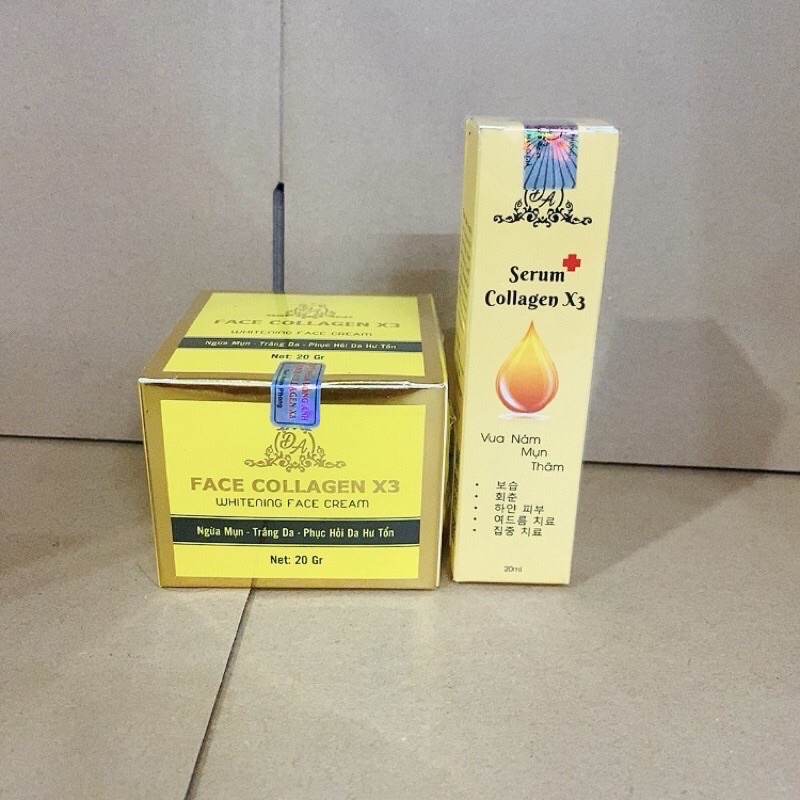 Combo Body + Kích + Face + Serum X3 Đông Anh Chính Hãng CTy 100%