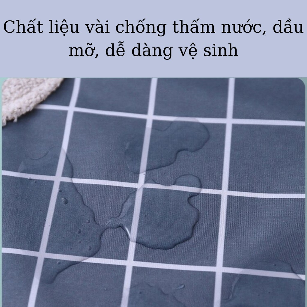 Tạp dề nấu ăn chống nước có lau tay 2 bên và túi đựng đồ TiLoKi TTD01