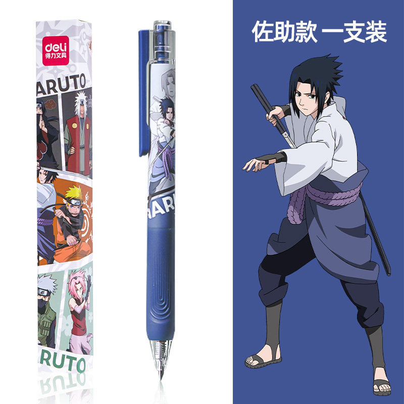 Ruột Bút Mực / Bút Mực Gel 0.5 Nhanh Khô Vỏ Hoạt Hình Naruto Xinh Xắn