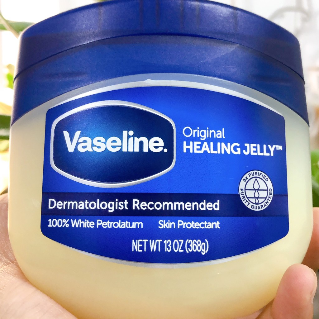 Sáp Vaseline 368g sáp Dưỡng Ẩm vaseline Pure Petroleum jelly Original 368g hạn chế làm da bị khô, nẻ