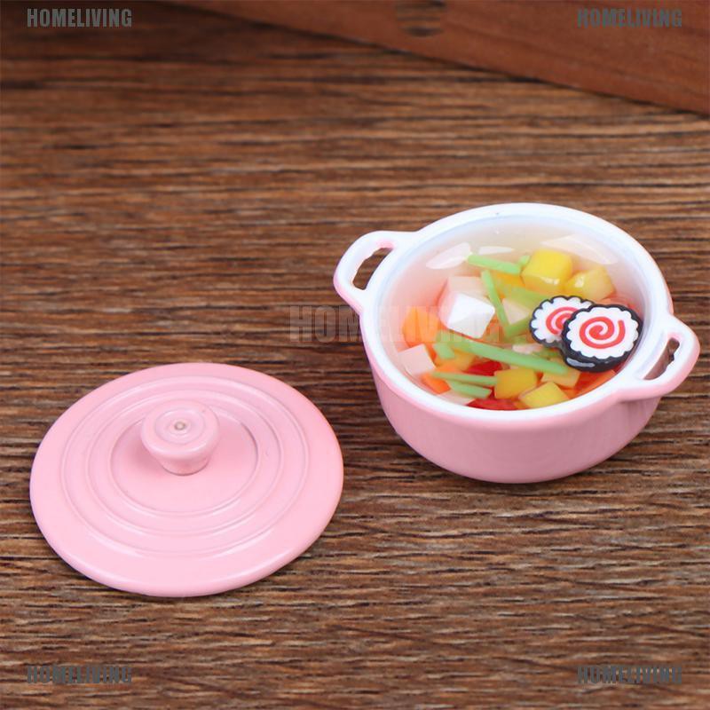 Nồi Súp Đồ Chơi Búp Bê Cỡ Nhỏ 1: 12