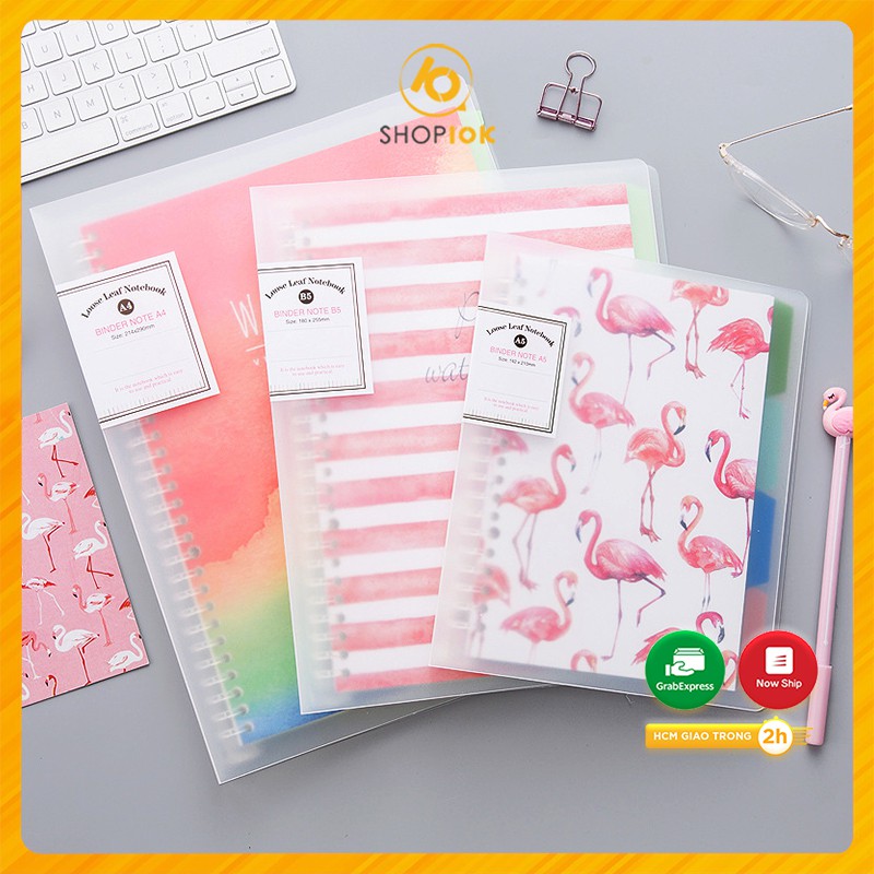 Sổ lò xo bìa giấy Binder Note A4 / B5- SP002645