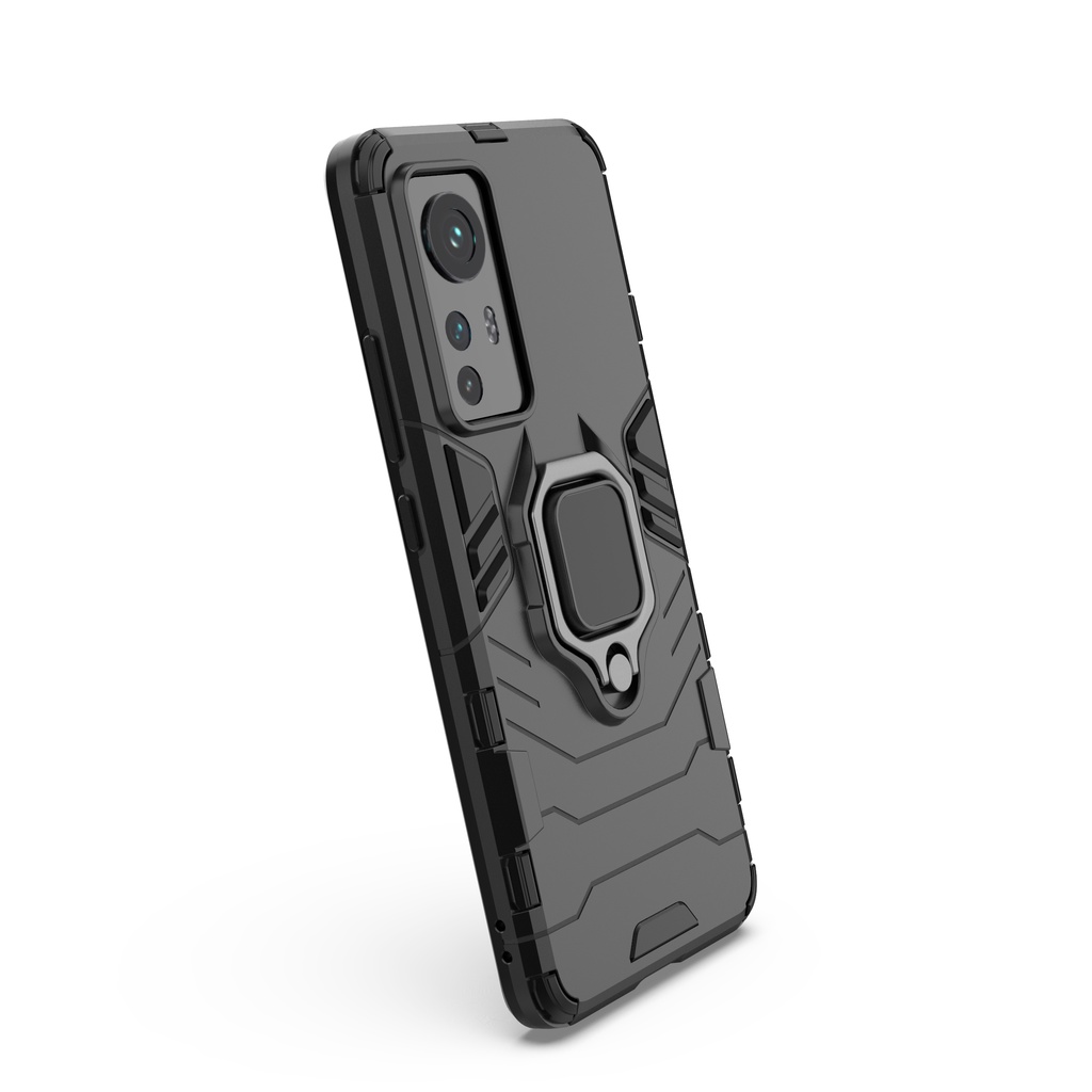 Ốp lưng Xiaomi 12 / 12x Iron Man Iring chống sốc giá đỡ xem phim kiêm nhẫn hút ô tô