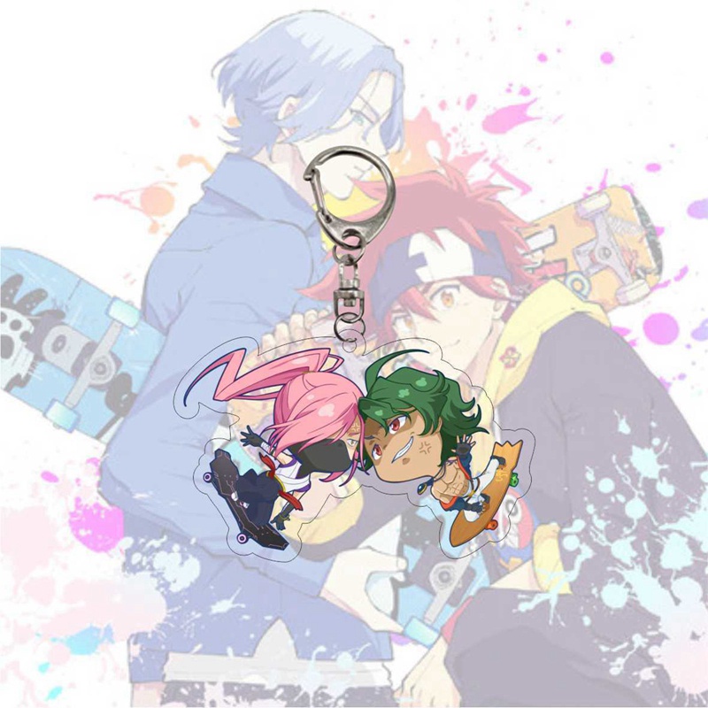 Móc khóa hình nhân vật anime Reki Kyan Miya Langa Sk8