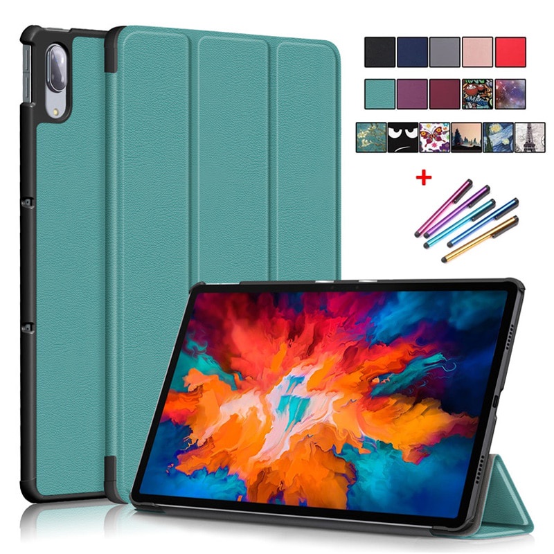 Bao da máy tính bảng gập làm ba nam châm thông minh dành cho Lenovo Tab P11 Pro TB-J606F 11&quot; Xiaoxin Pad Pro 2021 11.5