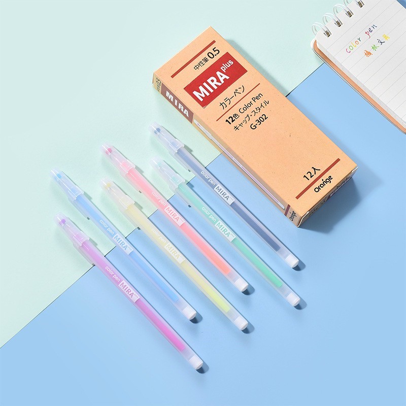 Bút nước MIRA màu pastel xinh xắn (F2A01)