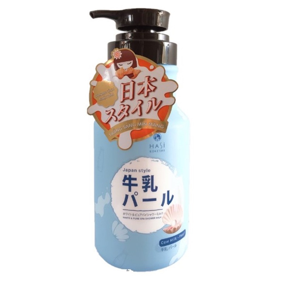 Sữa Tắm Dưỡng Ẩm Và Trắng Da Hasi Kokeshi 600ml date 2025