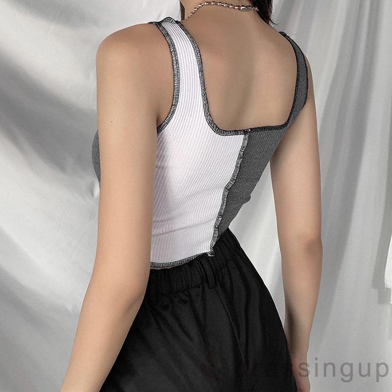 Áo Croptop Không Tay Thời Trang Nữ Quyến Rũ | BigBuy360 - bigbuy360.vn