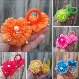 Set 2 Thun cột đính hoa mẫu 03