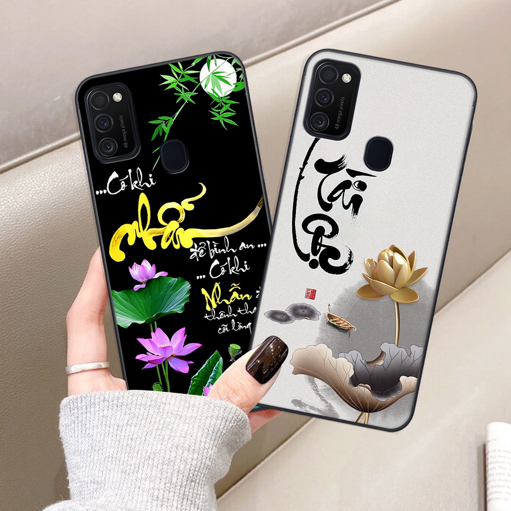 Ốp lưng Samsung Galaxy M21 / M31 / M30S in hình chữ tài chữ lộc, Cha Mẹ, bình an SIÊU ĐẸP