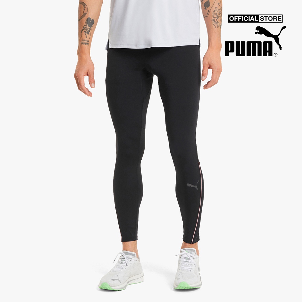 PUMA - Quần legging thể thao nam Run Launch Long Tight 520395-01